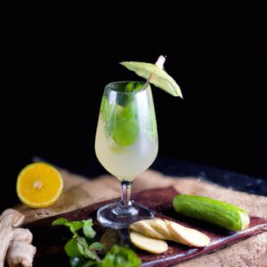 Mocktail Cucumber Ginger Elixir (Rezept)