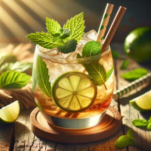 Maple Mint Mojito (Mocktail Rezept)