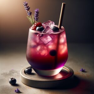 Berry Lavender Splash (Mocktail Rezept)