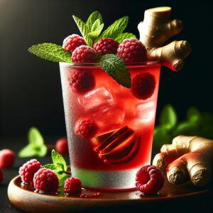 Ginger Berry Delight (Mocktail Rezept)