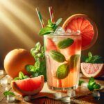 Grapefruit Mint Splash (Mocktail Rezept)