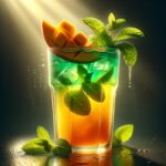 Minty Mango Cooler (Mocktail Rezept)