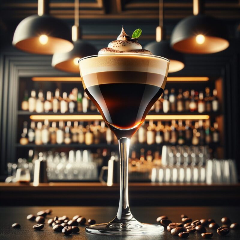 Virgin Espresso Martini Mocktail (Rezept)