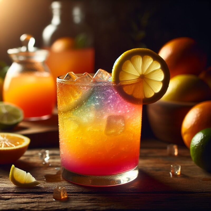 Citrus Punch Mocktail.