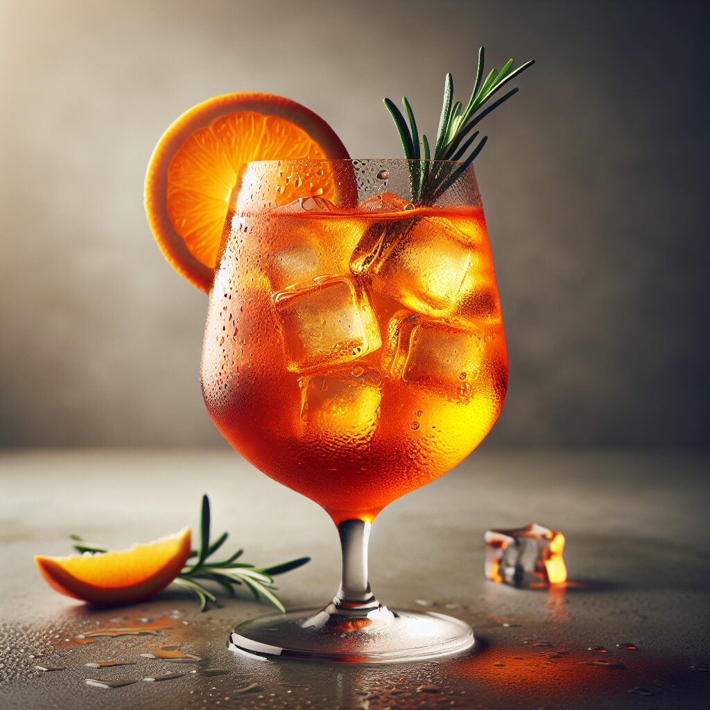 #Virgin Aperol Spritz Mocktail# (Rezept)