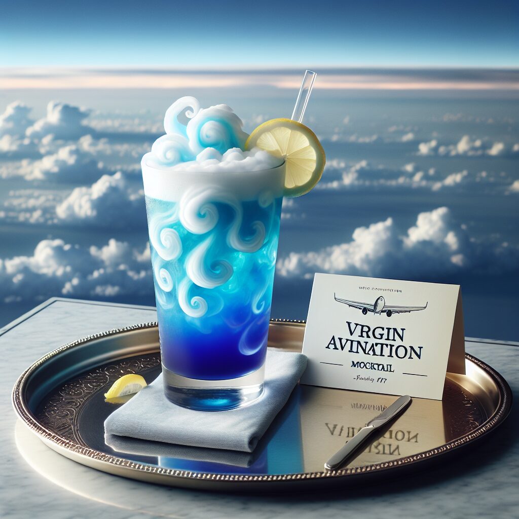 #Virgin Aviation Mocktail# (Rezept)