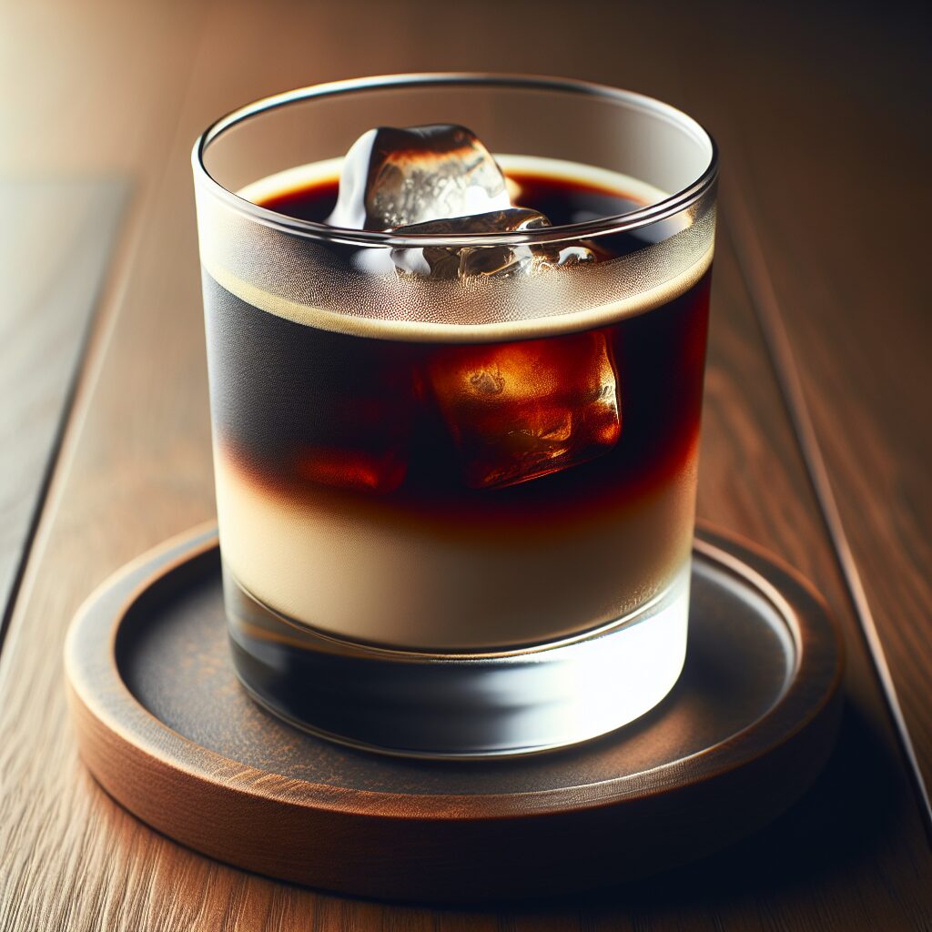 #Virgin Black Russian Mocktail# (Rezept)