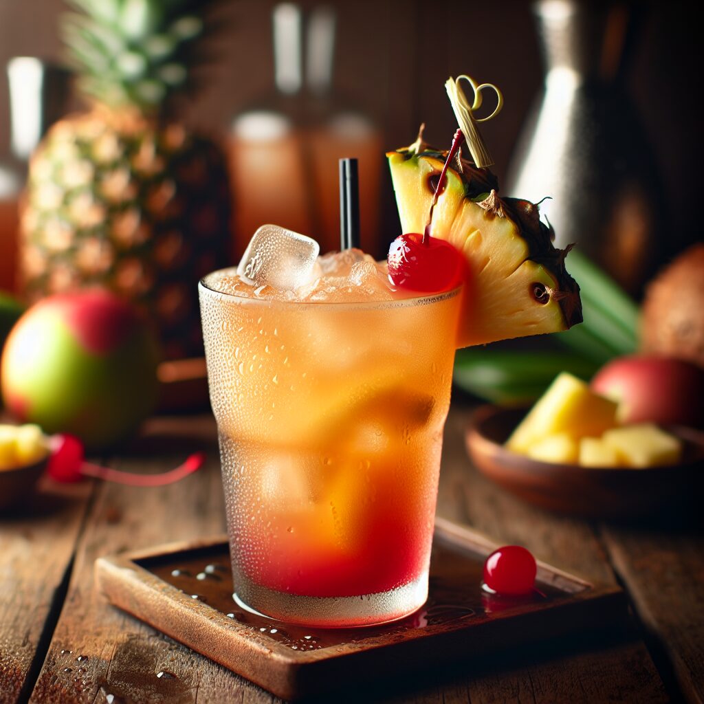 Virgin Mai Tai Royale Mocktail (Rezept)