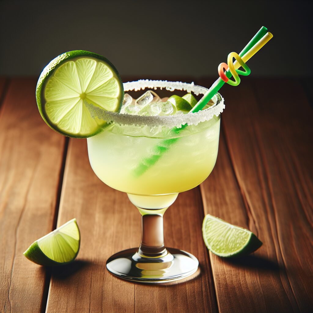 Virgin Margarita Mocktail (Rezept)