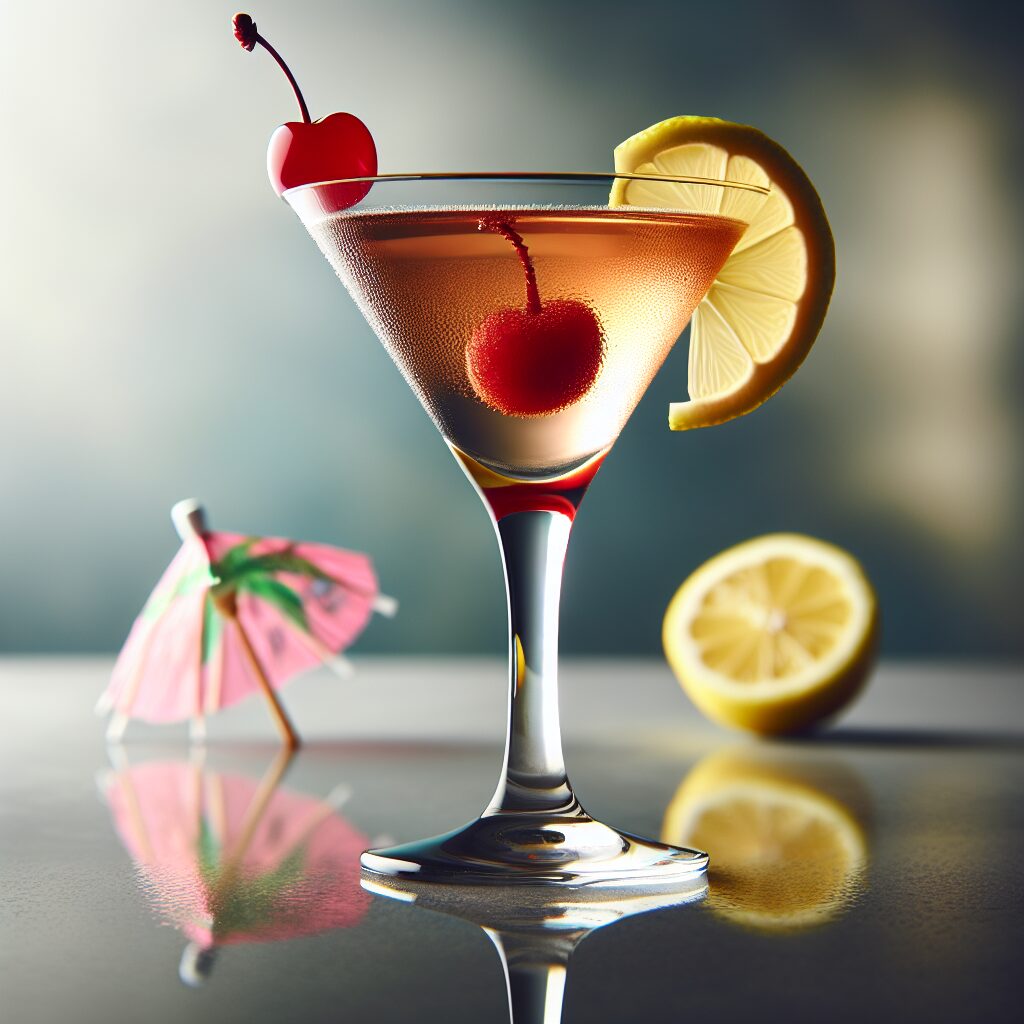 #Virgin Martinez Mocktail# (Rezept)