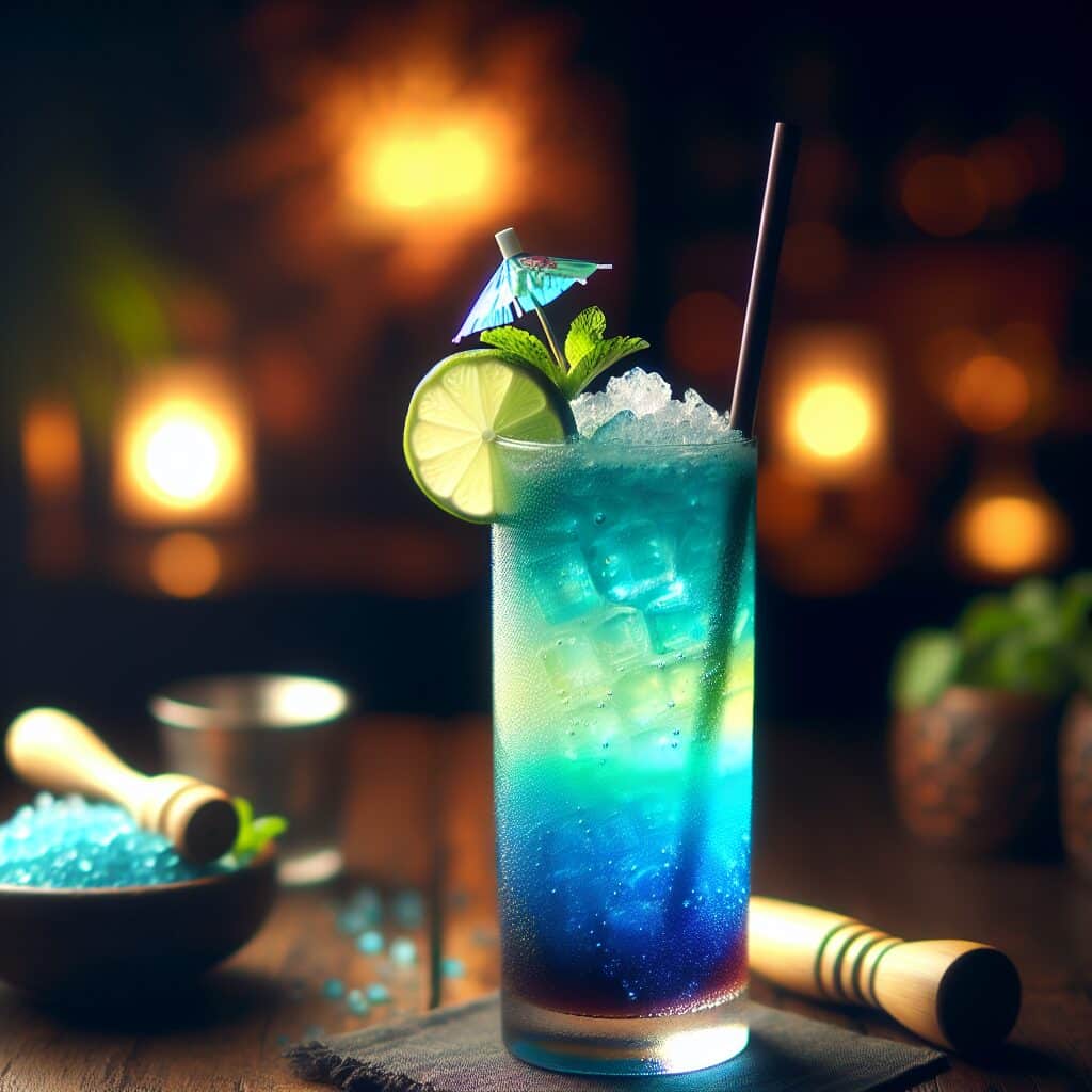 #Virgin Navy Grog Mocktail# (Rezept)