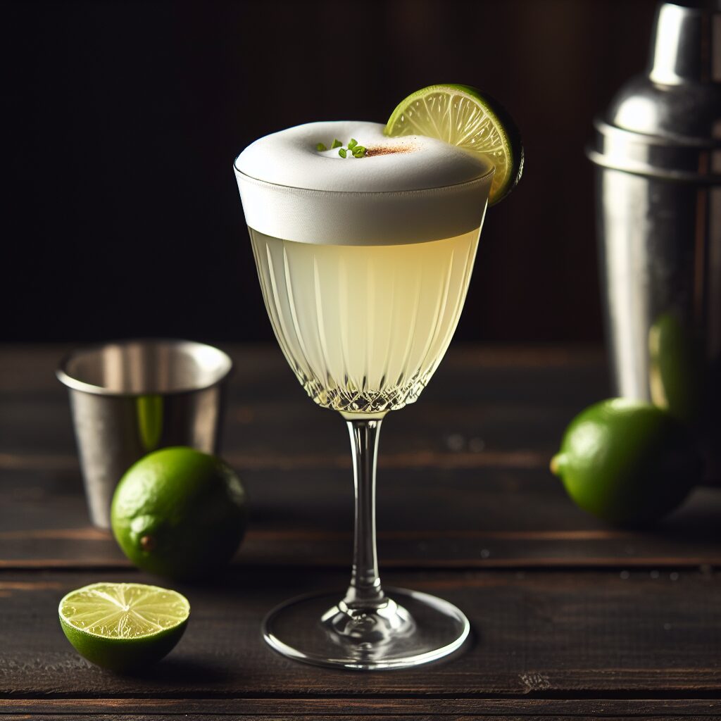 #Virgin Pisco Sour Mocktail# (Rezept)