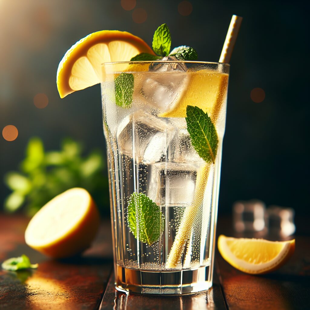 #Virgin Tom Collins Mocktail# (Rezept)